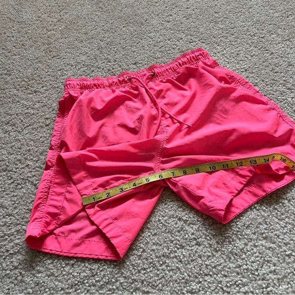 H&M Swim Shorts 6” Hot Pink Men’s Size Small Ocean Active Outdoor, - Picture 8 of 10